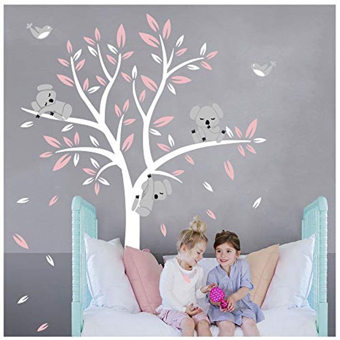 Product BDECOLL Adhesivo Decorativo para Pared Vinilos Arbol Decoraciones Del Arte con Hojas