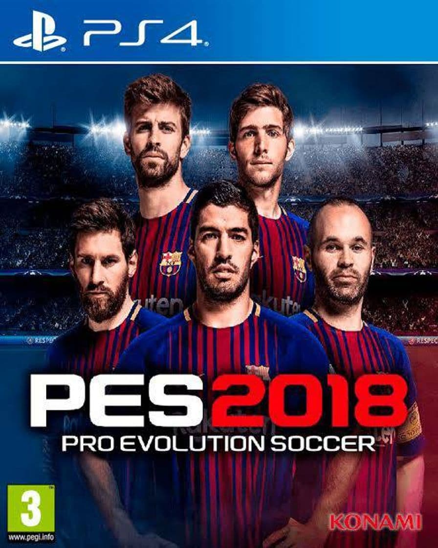 Videogames Pro Evolution Soccer 2018