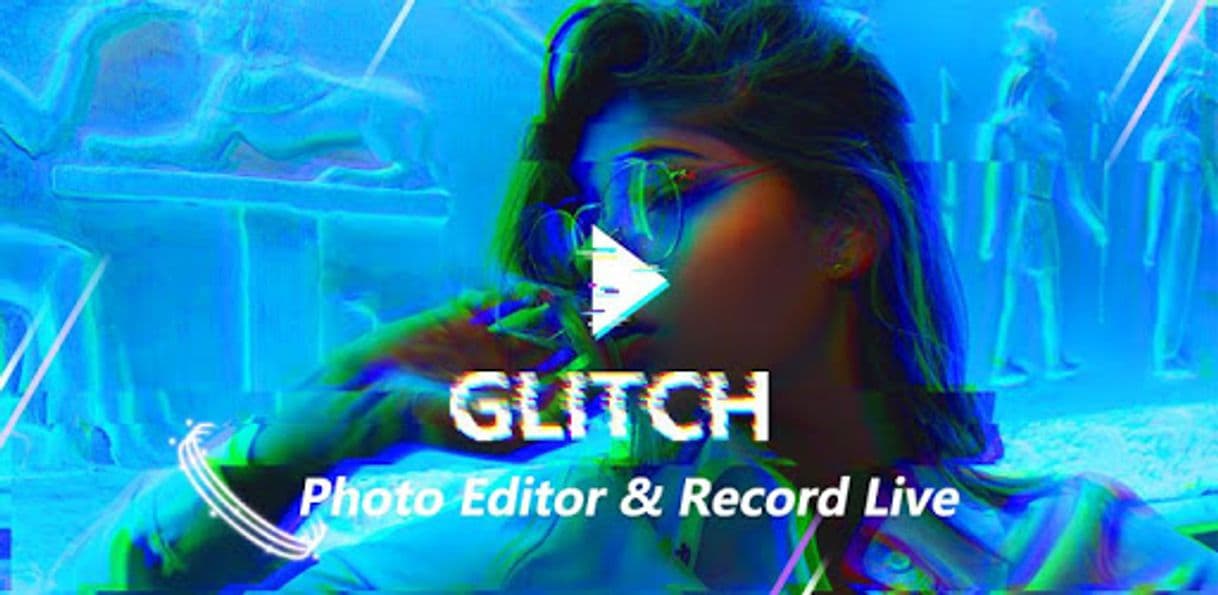 Fashion Glitch Photo Editor ✨ Glitch Video, VHS, Vaporwave🖤