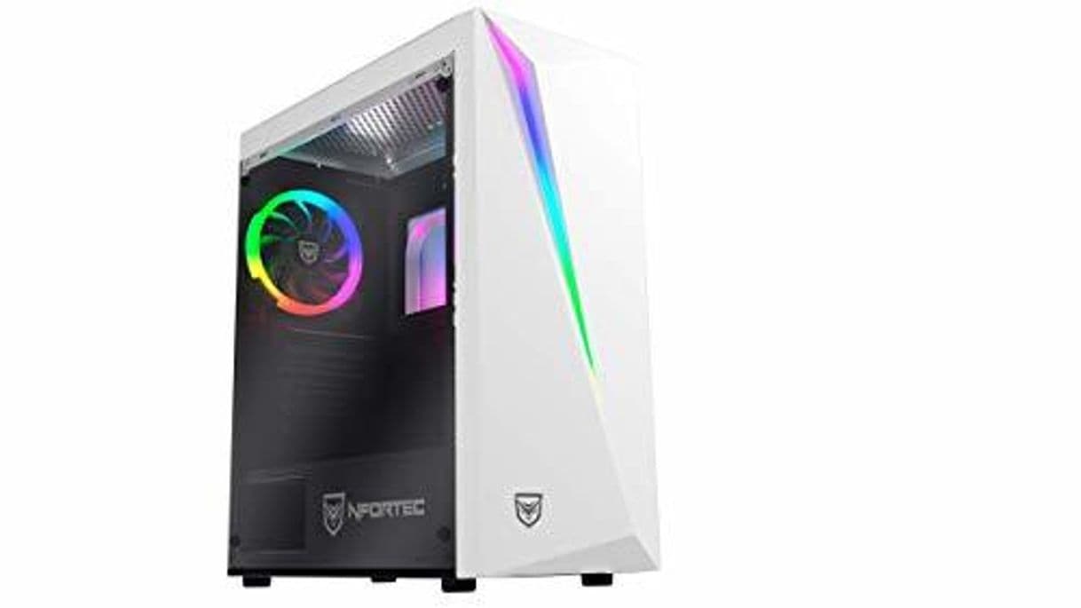 Electronic Nfortec Lynx Torre Gaming Blanca RGB