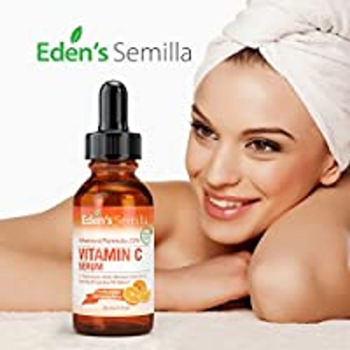 Belleza Suero Facial Orgánico con Ácido Hialurónico Puro y Vitamina C ● Anti