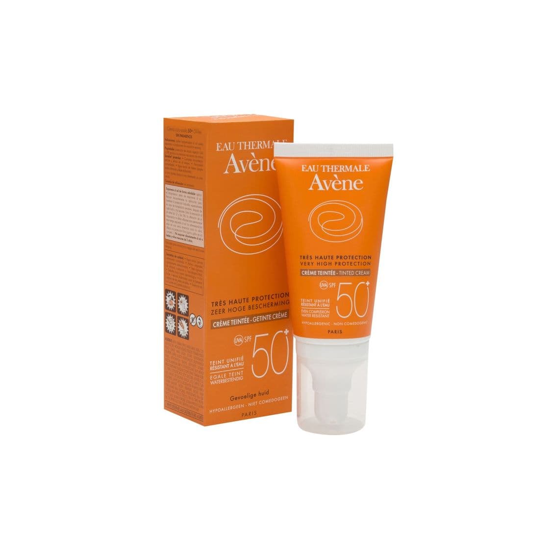 Belleza AVENE Crema Coloreada Pieles Sensibles SPF50+ 50ML