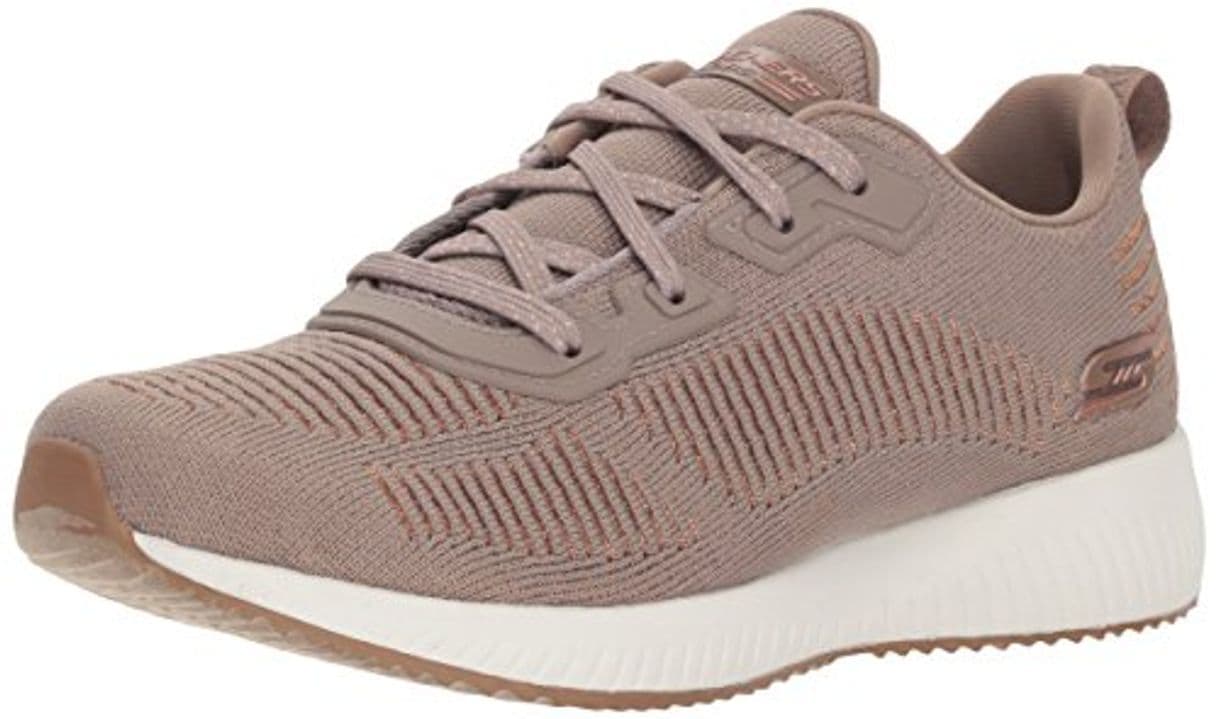 Fashion Skechers Women's Bobs Squad-Glam League Trainers, Beige