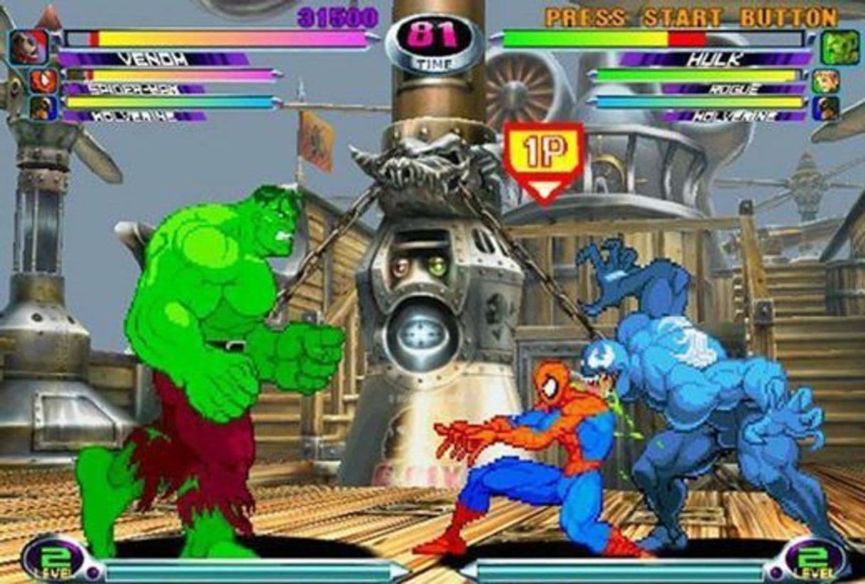 Videogames Marvel vs Capcom