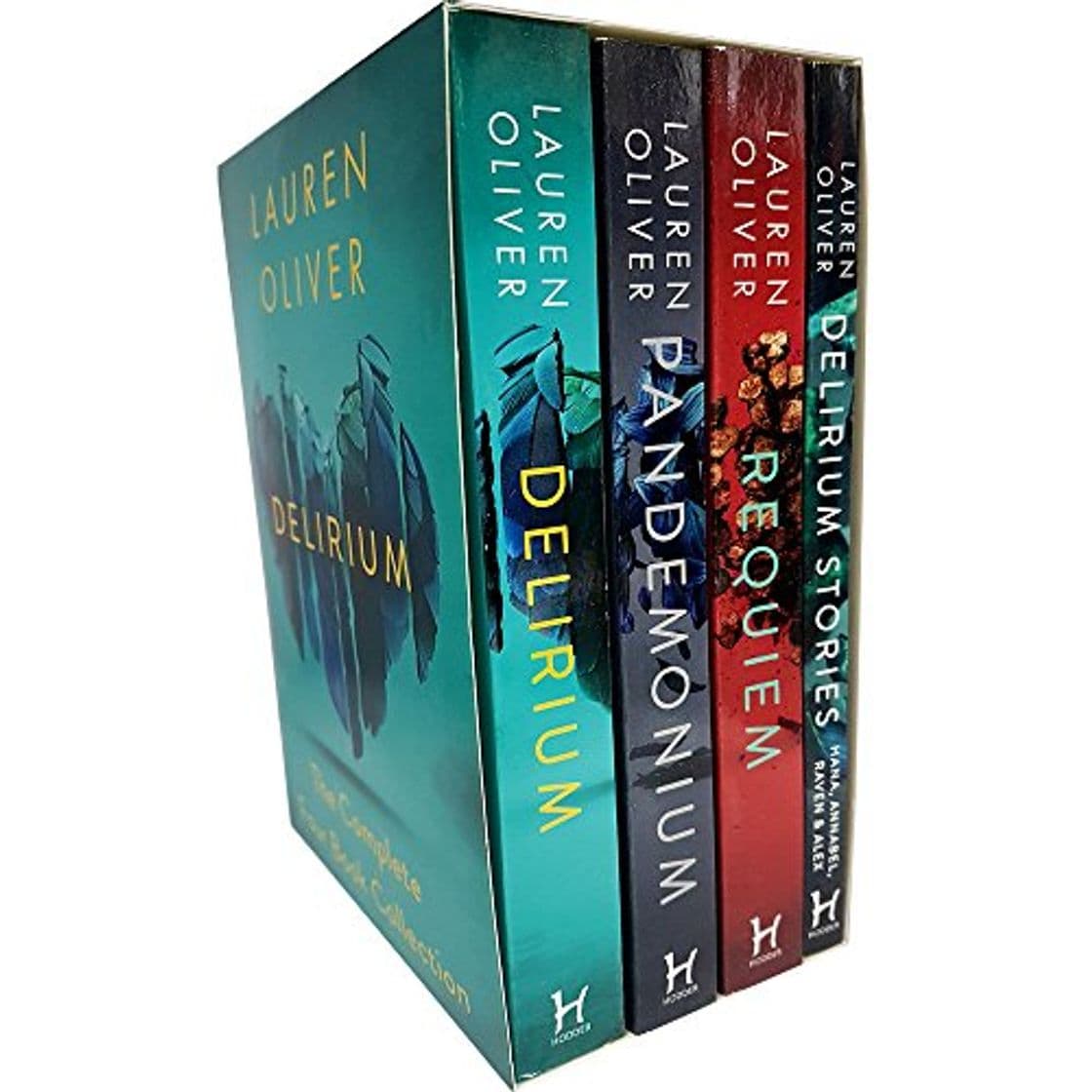 Book Delirium Trilogy Collection Lauren Oliver 3 Books Set (Delirium, Pandemonium,...