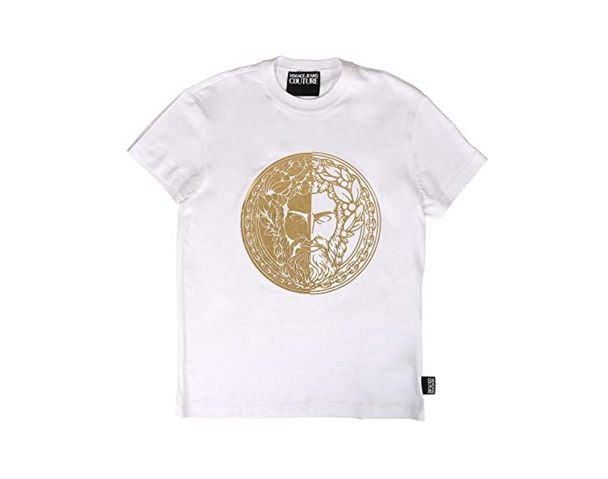 Fashion Versace Jeans Couture - Camiseta B3GVA7GE30314K41 White - B3GVA7GE30314K41 - White