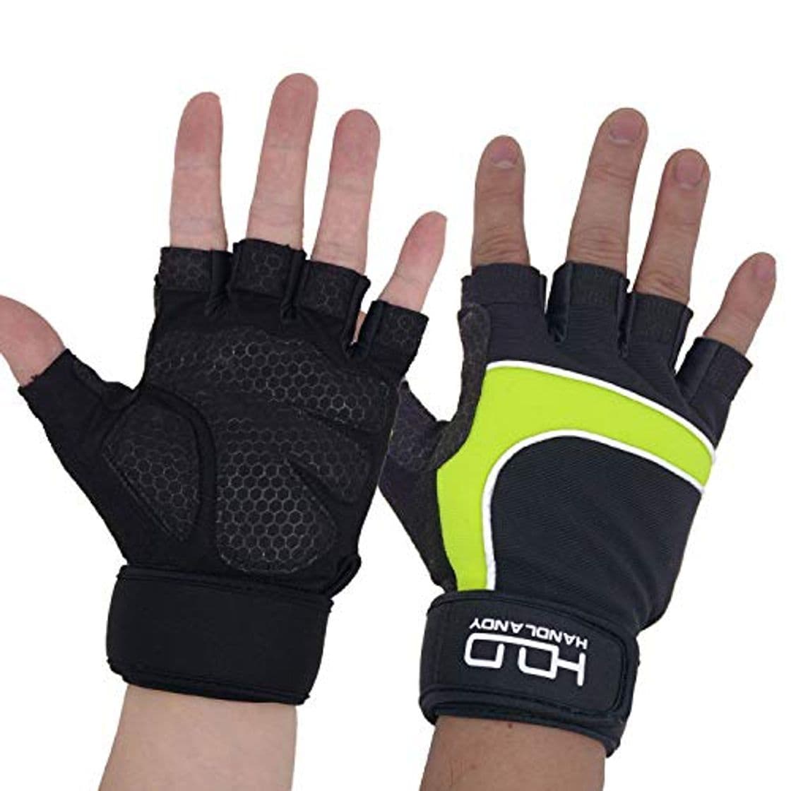 Product Handlandy Guantes de entrenamiento para mujeres y hombres con soporte de muñeca