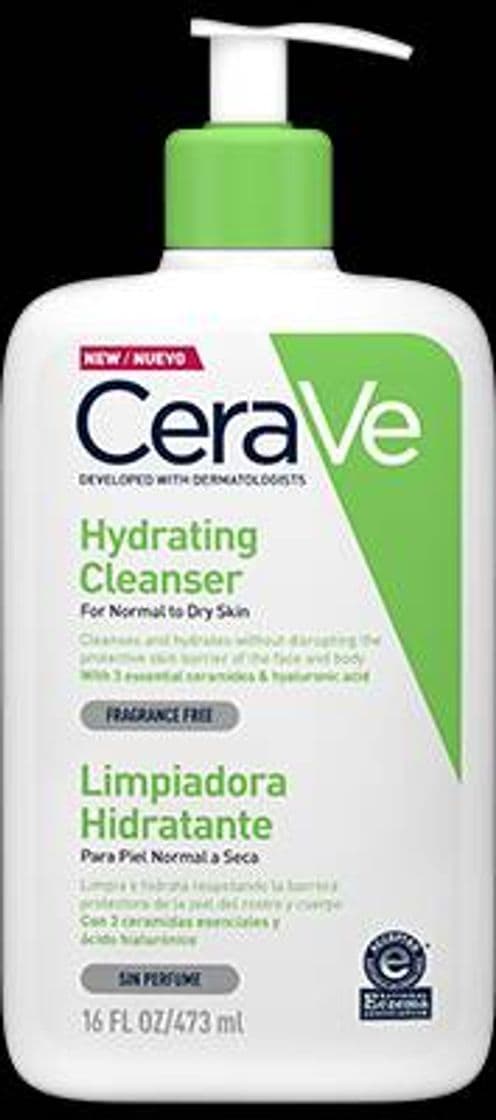 Producto Cerave Limpiador Hidratante 