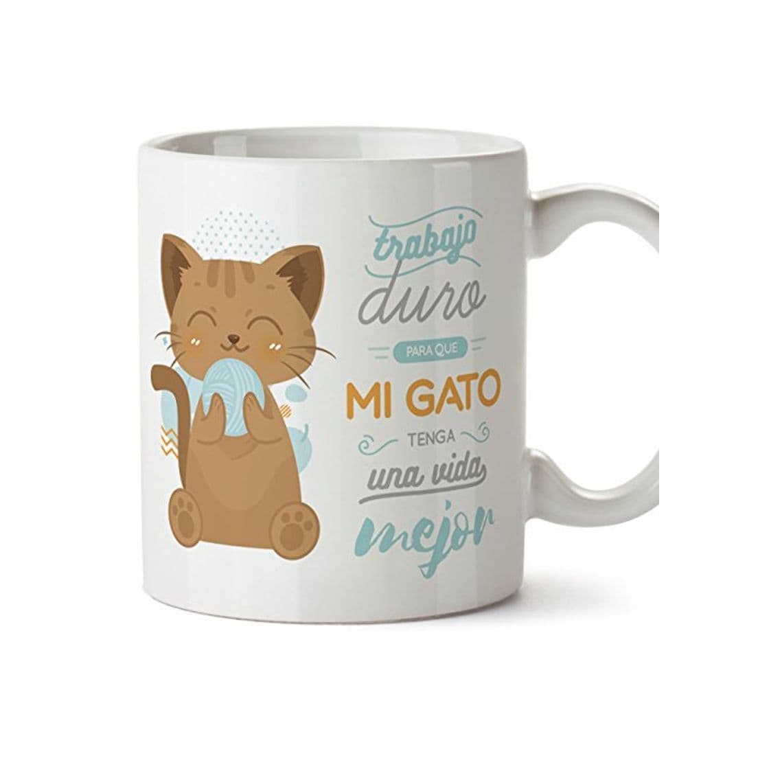 Producto MUGFFINS Tazas Desayuno Originales graciosas para Amantes de los Gatos