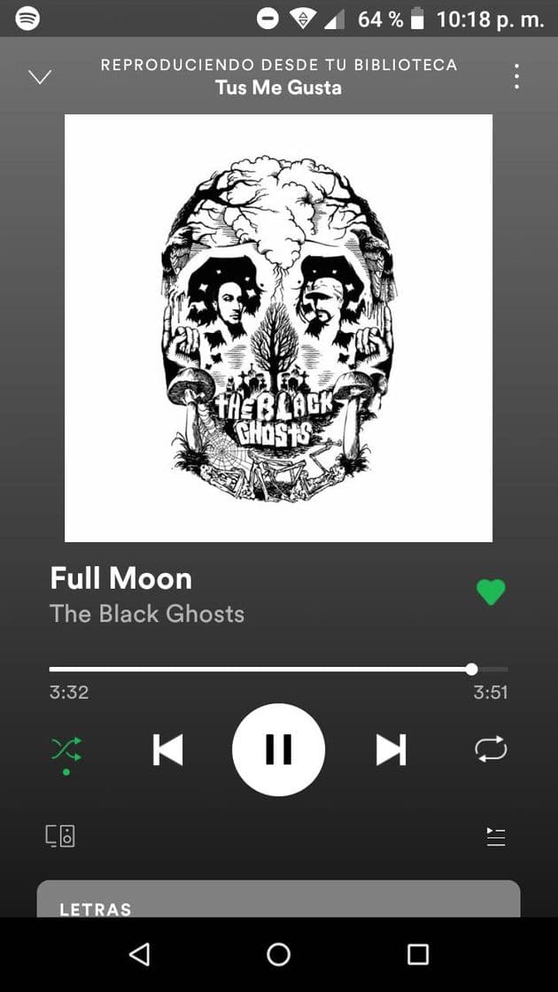 Music Full moon (The black ghost)