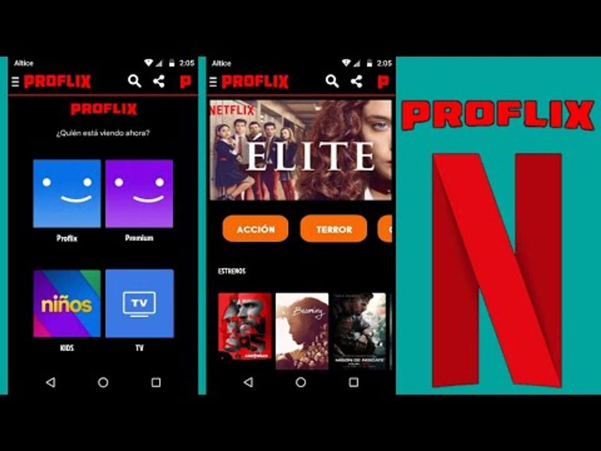 App Proflix