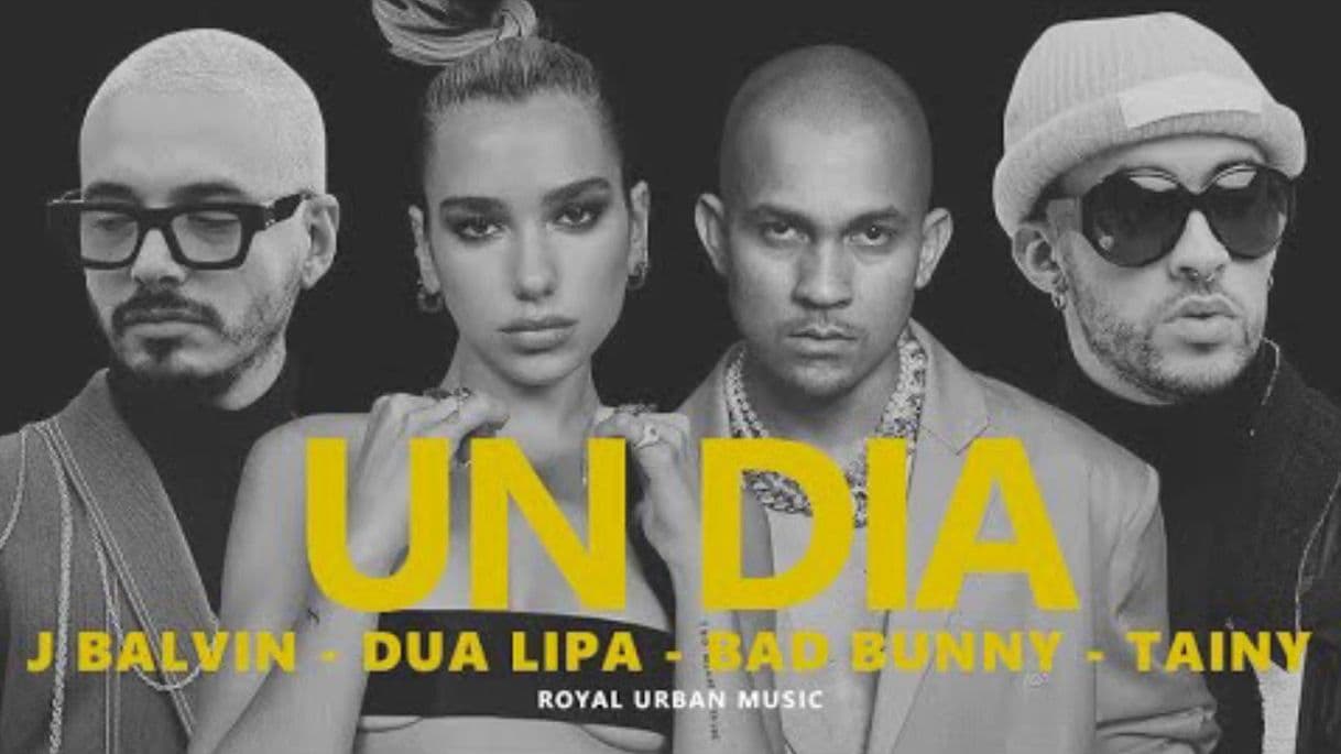 Fashion J. Balvin, Dua Lipa, Bad Bunny, Tainy - UN DIA (ONE DAY) - 