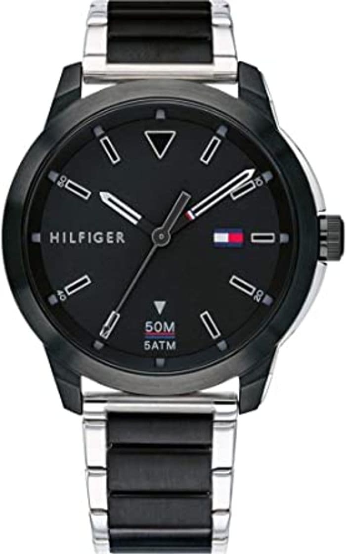 Producto Tommy Hilfiger Reloj Analógico para Hombre de Cuarzo con Correa en Bañada