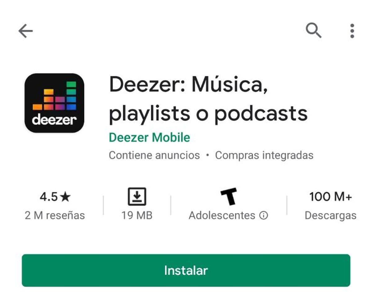 App Deezer