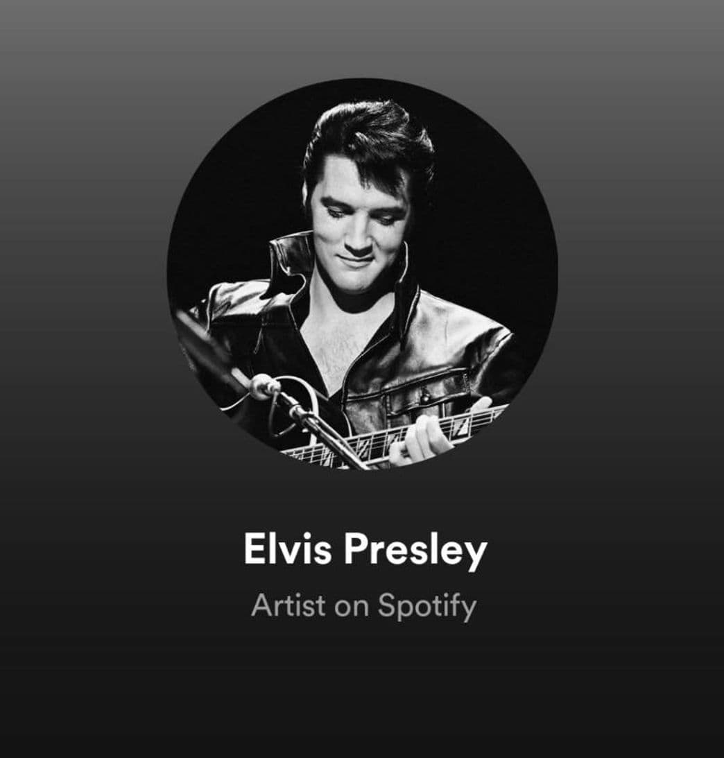 Canción Elvis Presley 