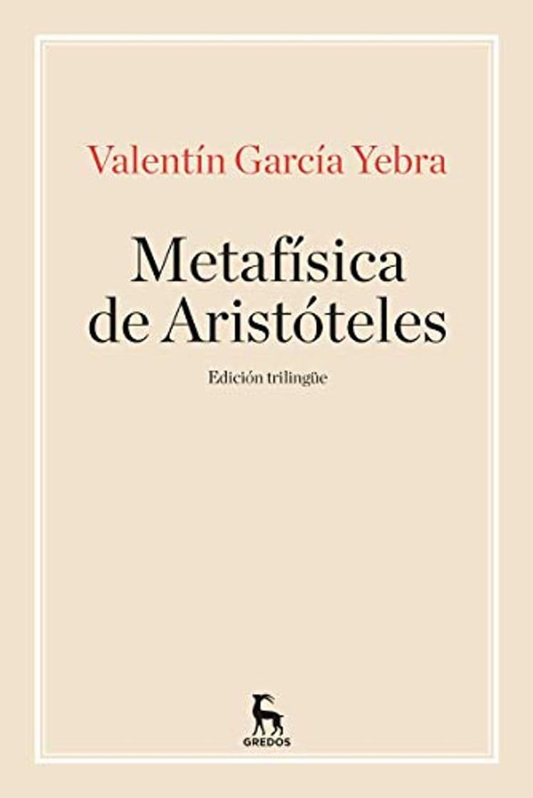 Libro La metafisica de aristoteles