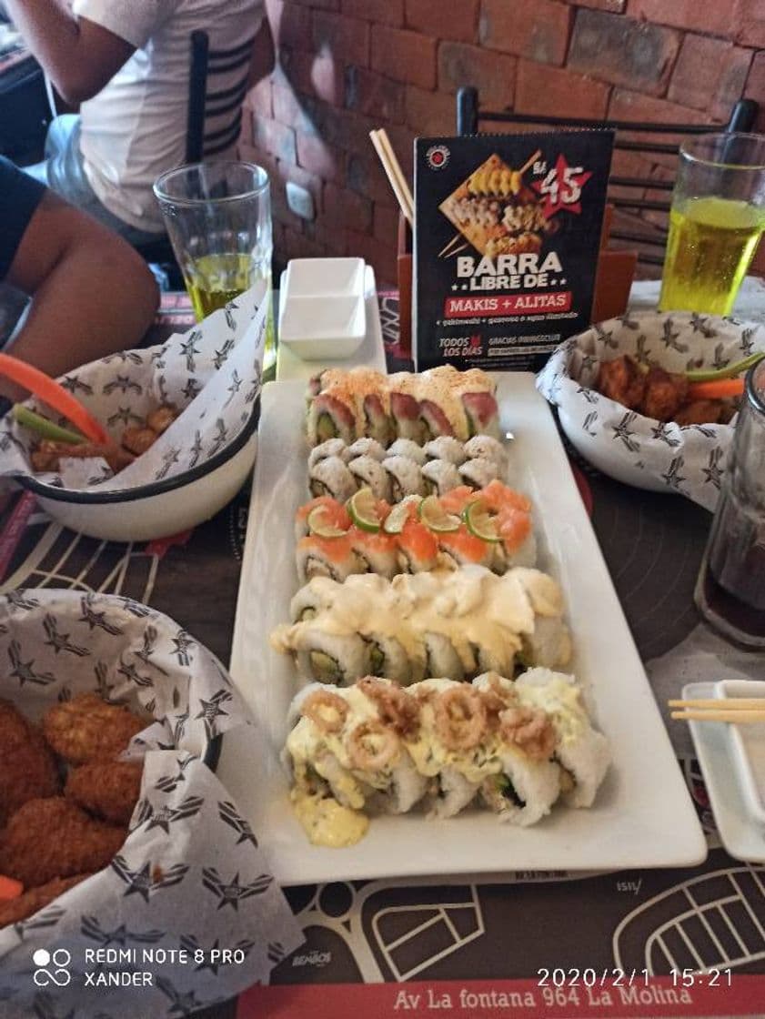 Restaurantes Roll Star Sushi Bar