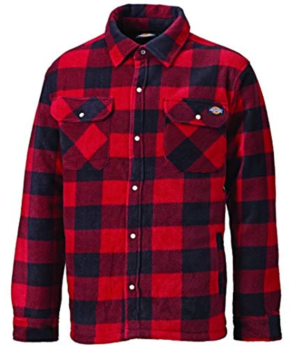 Fashion Dickies Shirt Portland Hemd Red-M