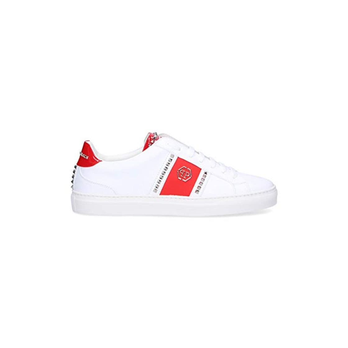 Product Philipp Plein lo Top Studs Zapatillas Hombre en Blanco - En Blanco