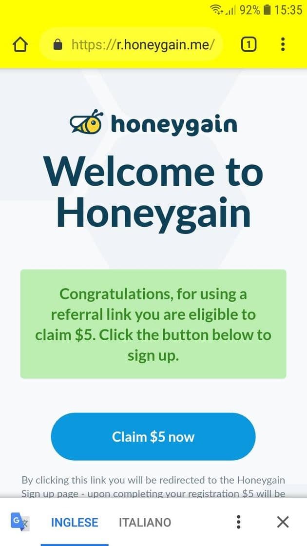 App Honeygain