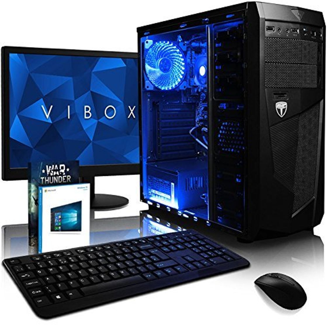 Electronic VIBOX Centre 10 Gaming PC Ordenador de sobremesa con War Thunder Cupón