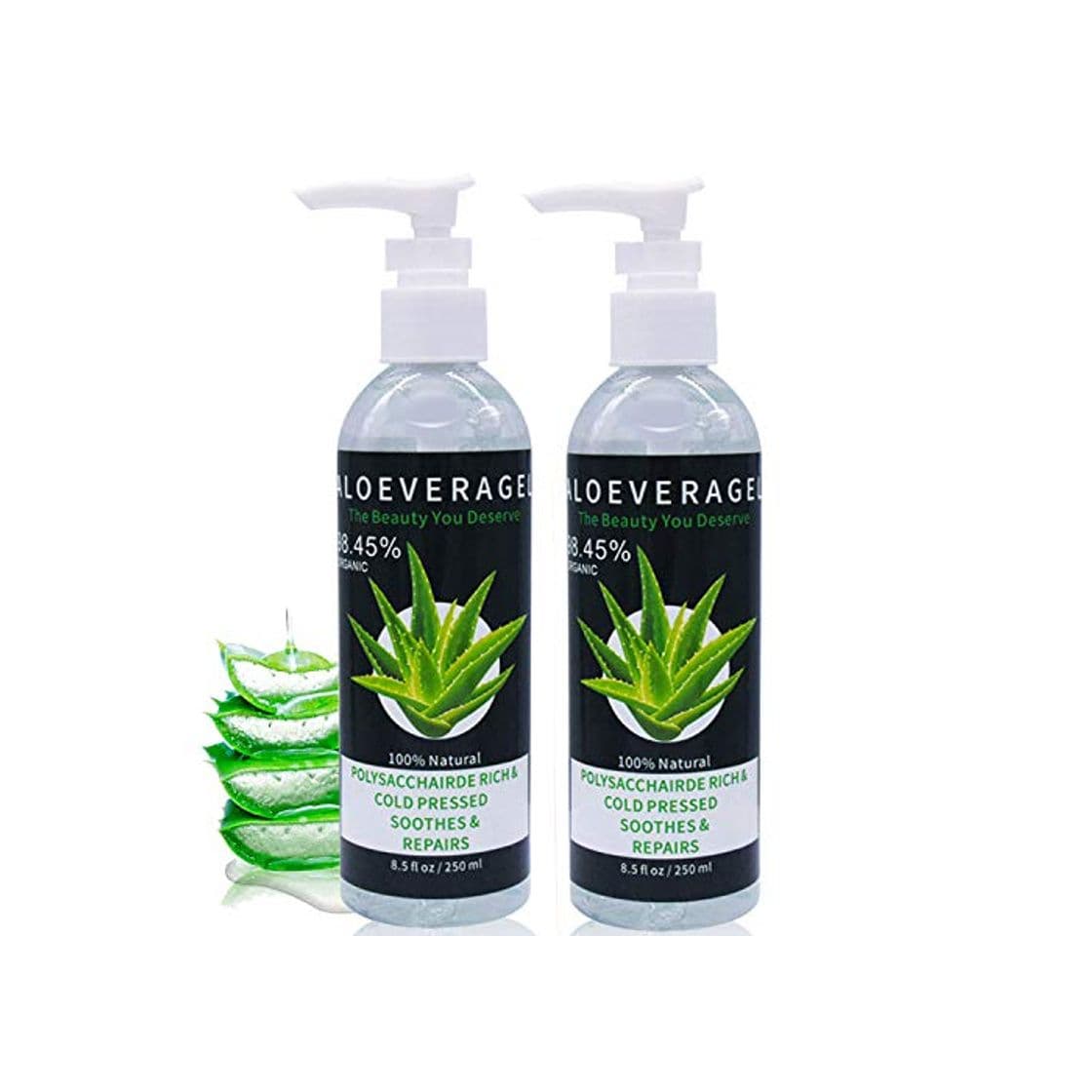 Product J TOHLO 2pcs Aloe Vera Gel