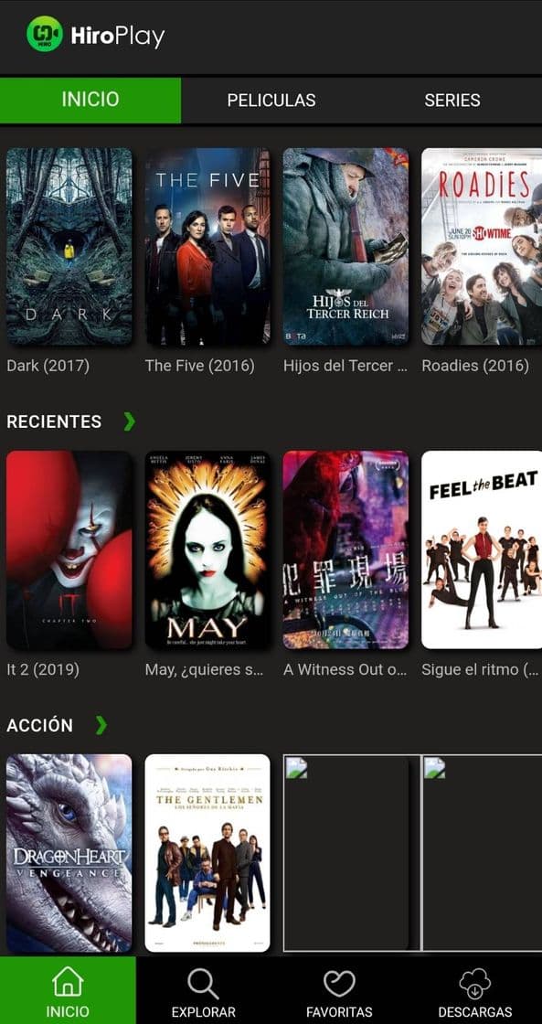 App Peliculas gratis 