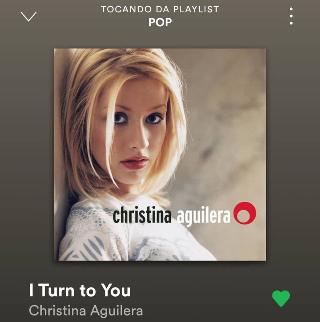 Canción Christina Aguilera