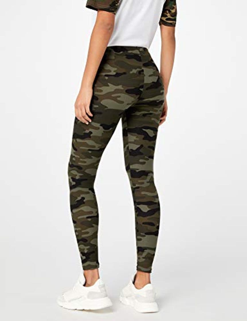 Moda Urban Classics Mujer Leggings Camuflaje, Tanto para Vestir o como para Hacer