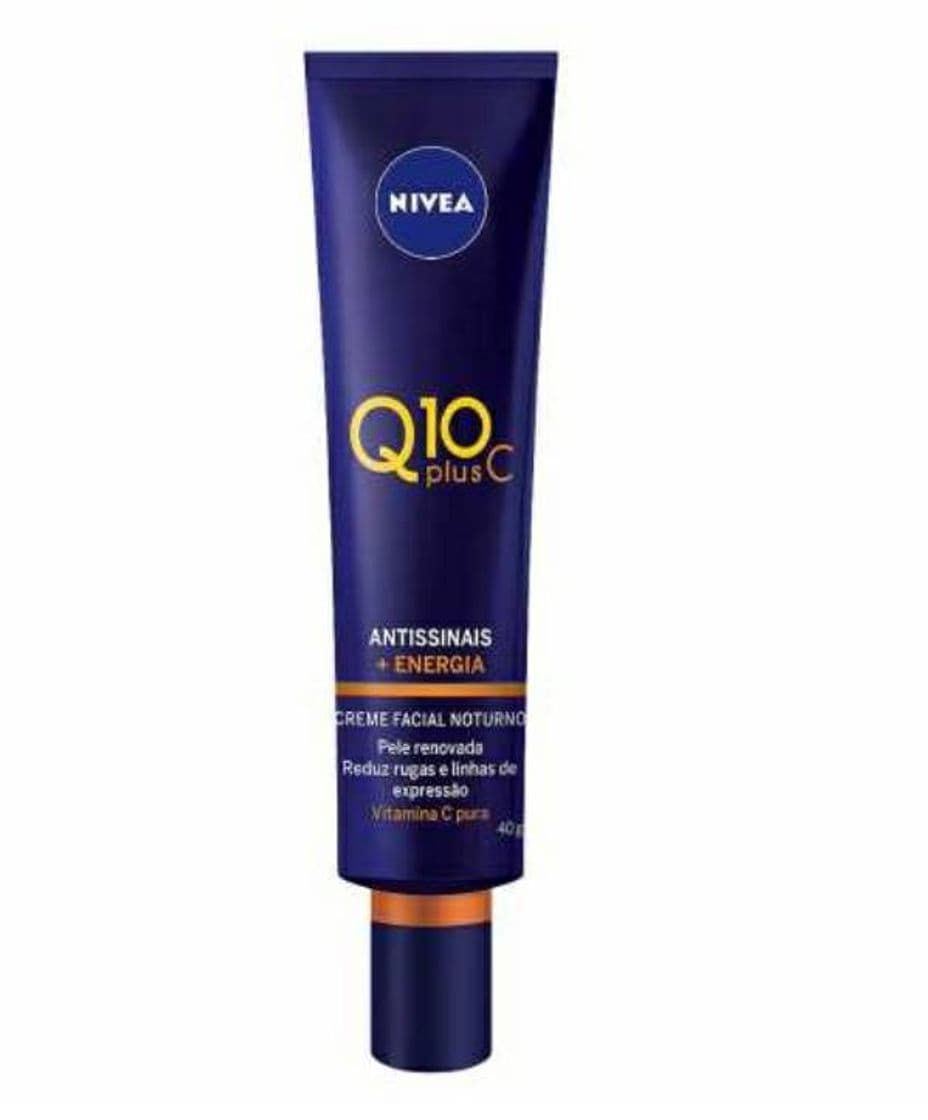 Fashion Creme Facial Noturno Antissinais Nivea Q10 Plus C 40ml