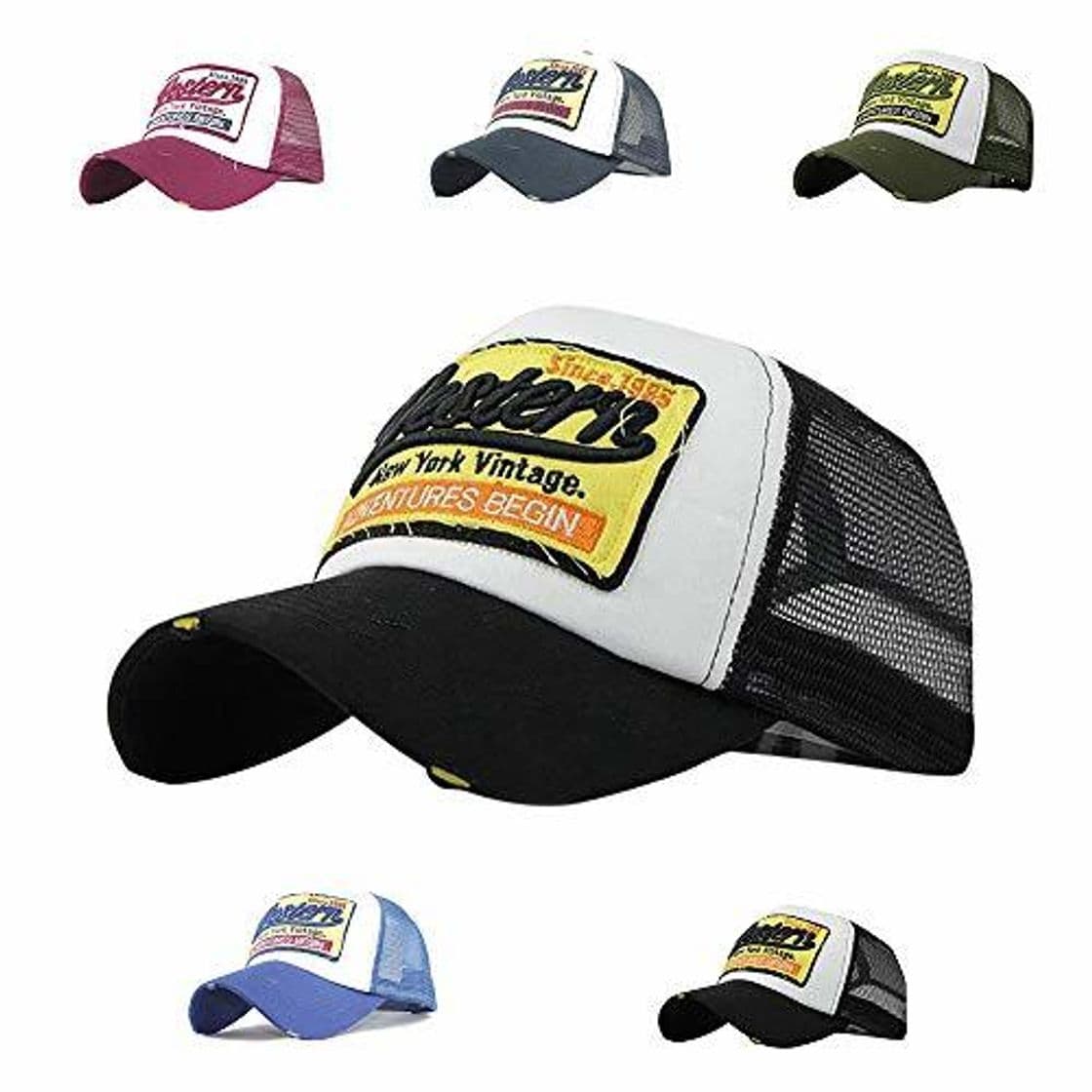 Moda CheChury Gorras Beisbol Deportes Unisex Gorra de Trucker Sombrero de Vintage Gorras