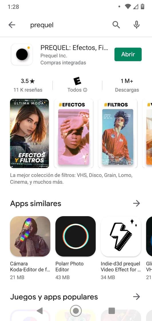 Moda App fotografía