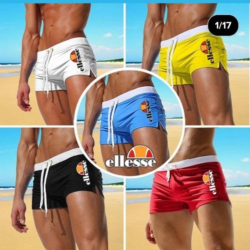 Moda Sexy Summer Men Swimwear Surf Board Beach Swim-Trunks Boxer-