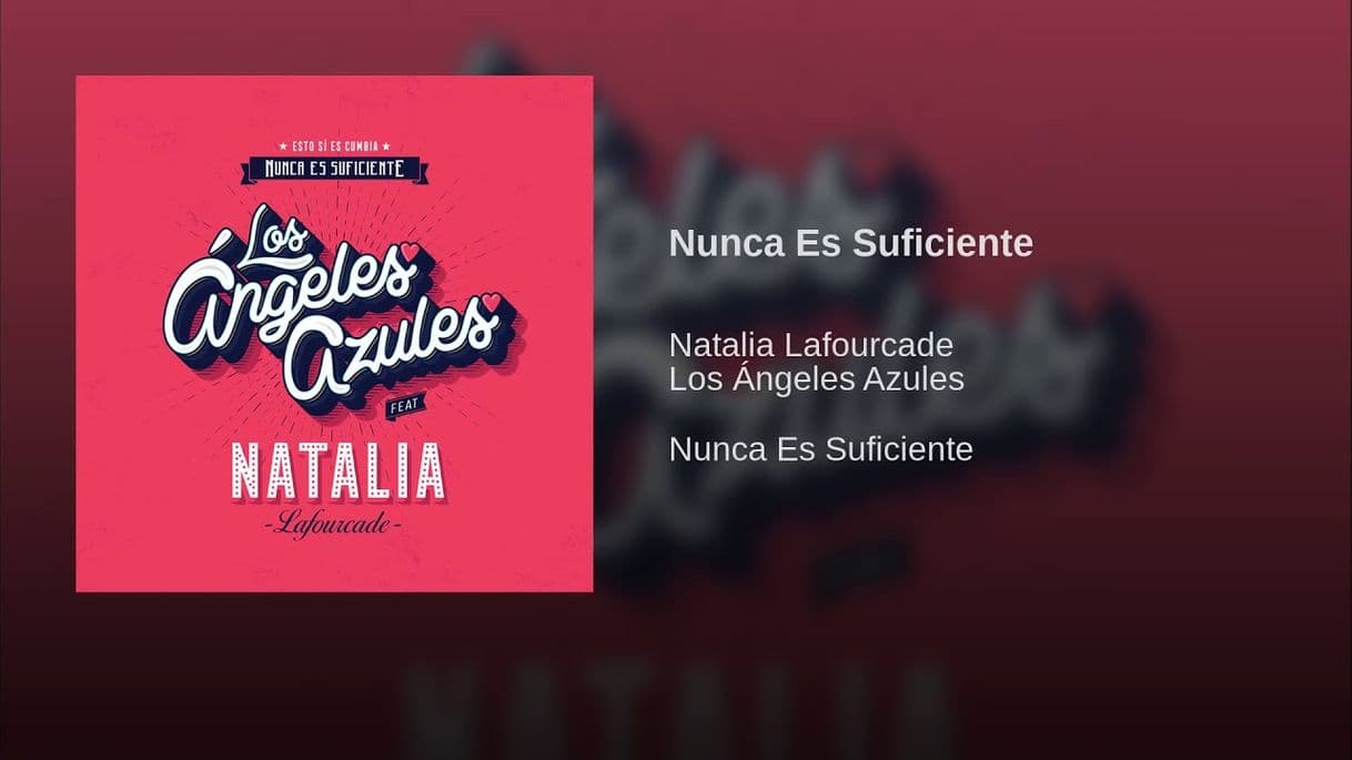 Canción Nunca Es Suficiente