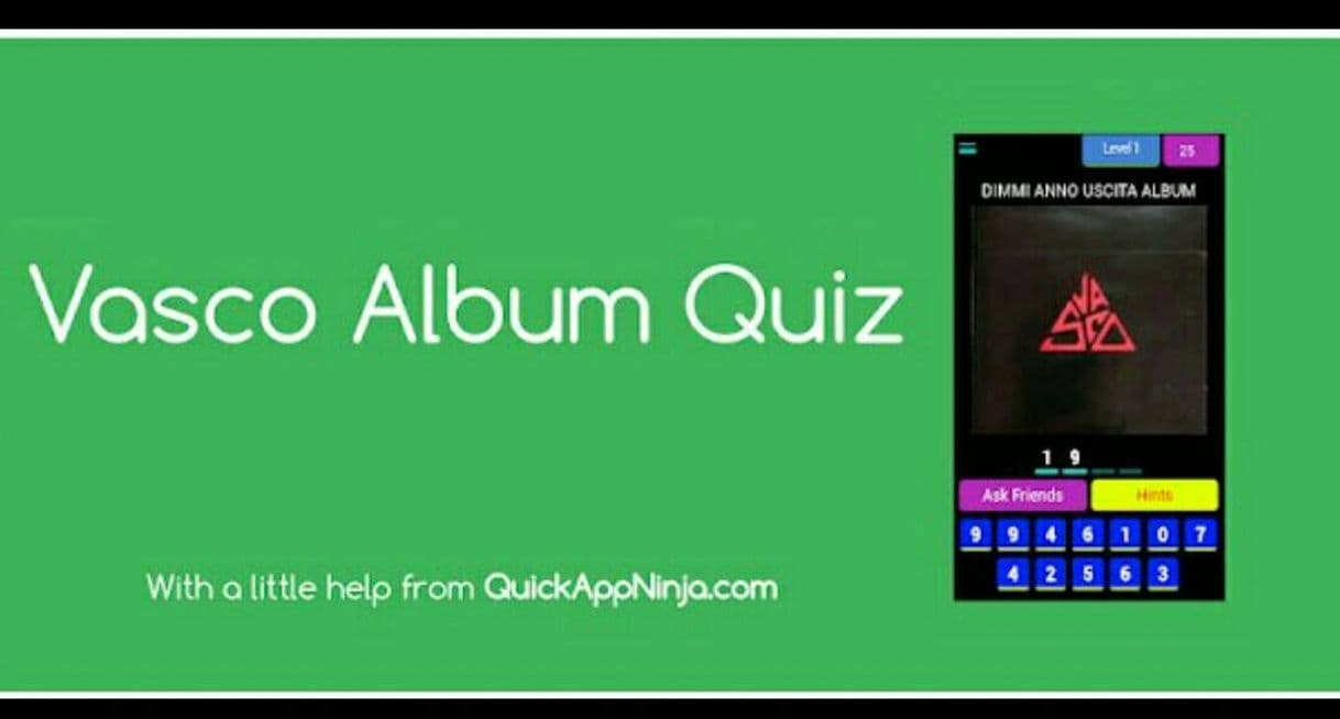 App Quiz album di Vasco