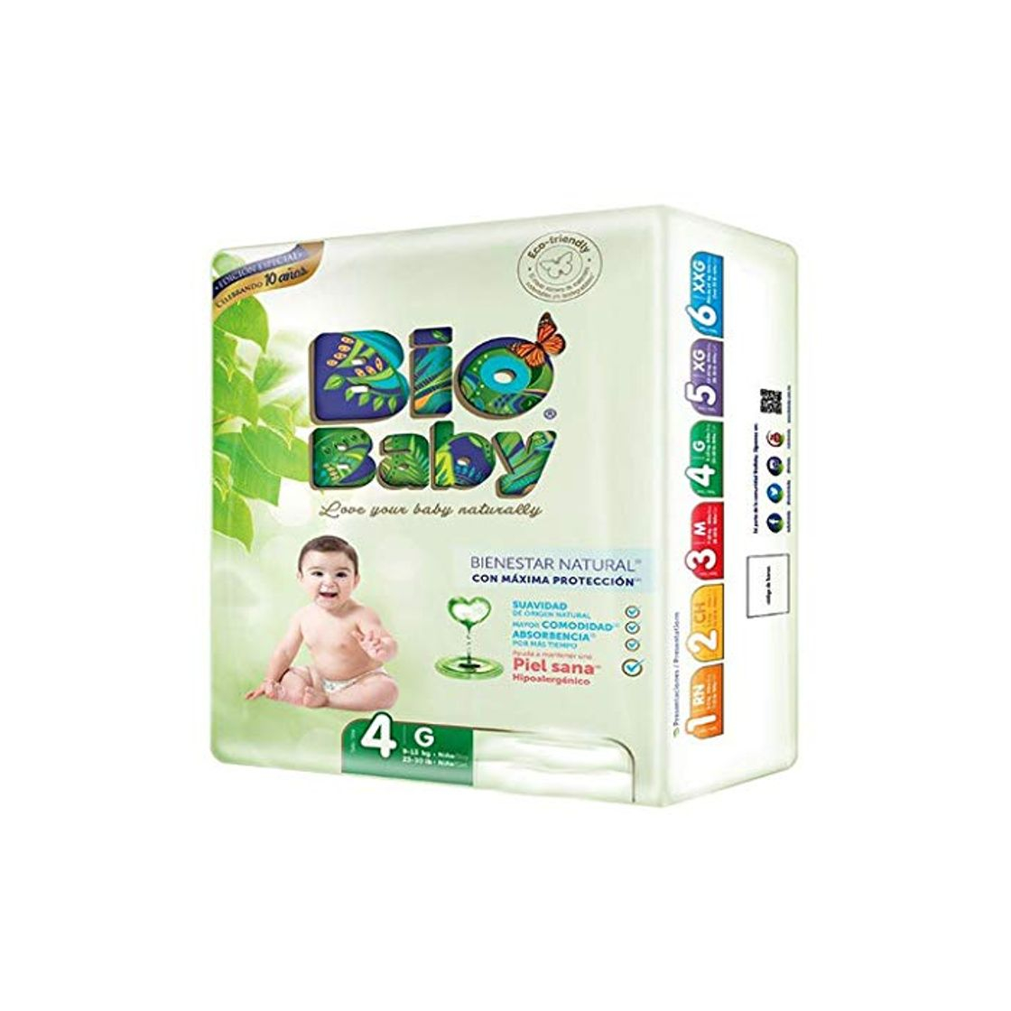 Producto Pañales Bio Baby talla 4