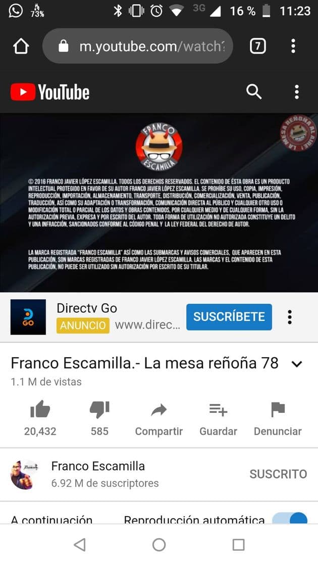 Moda Franco Escamilla.- La mesa reñoña 78 - YouTube