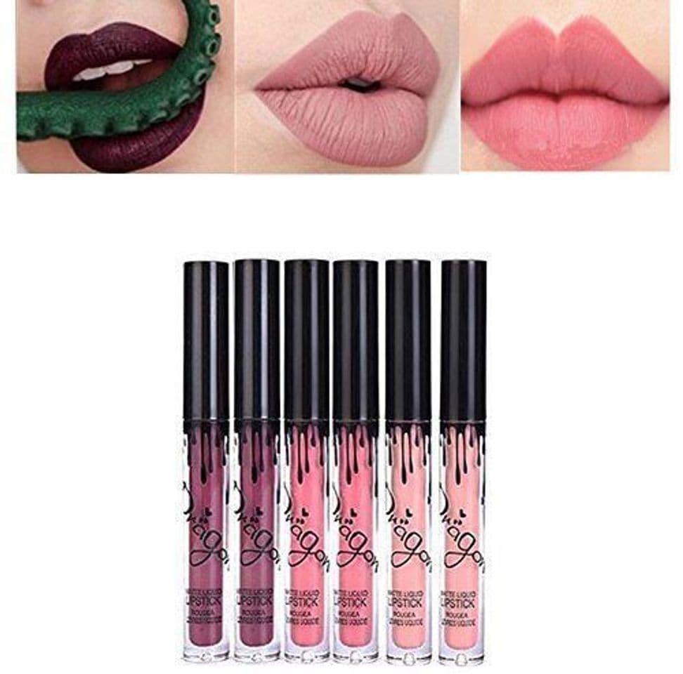 Beauty Hosaire 6 pcs Set of 3 Colors Madly MATTE Lipgloss Bold Vivid