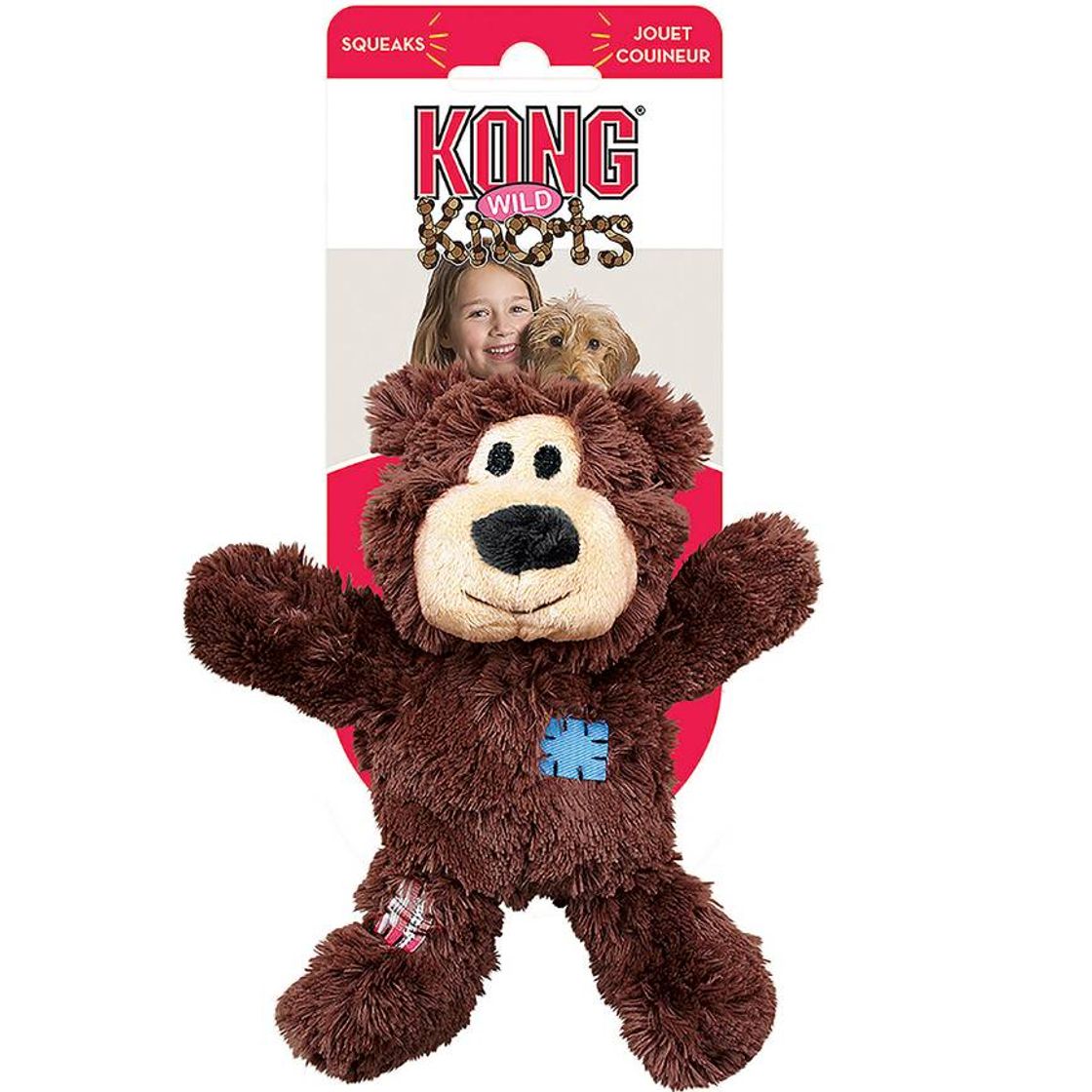 Moda KONG Peluche Oso Wild Knots para perro