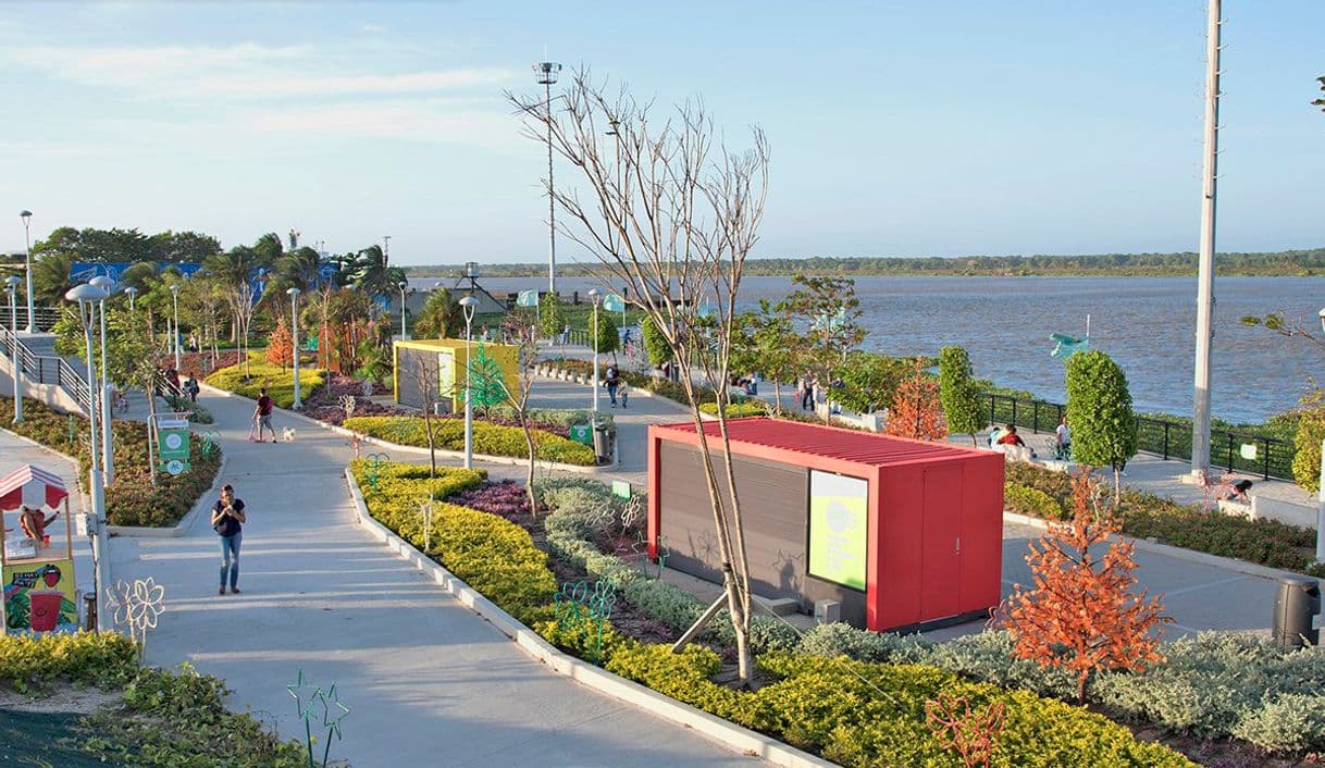 Lugar Malecón Turístico Rio Magdalena Barranquilla Colombia l