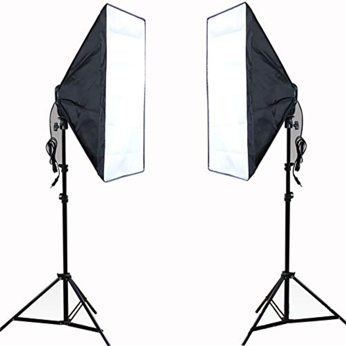 Producto Soft Light,Softbox Studio Lights 50x70cm with Soft Lighting Kit,Quad Lamp Kit Continuous