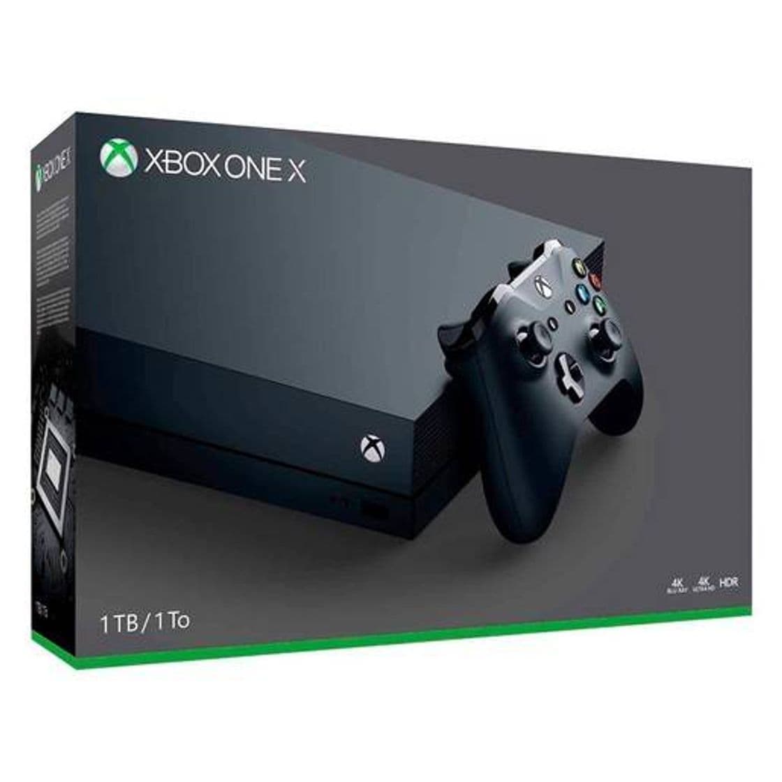 Producto Consola Xbox One X 1TB Reacondicionada Negra