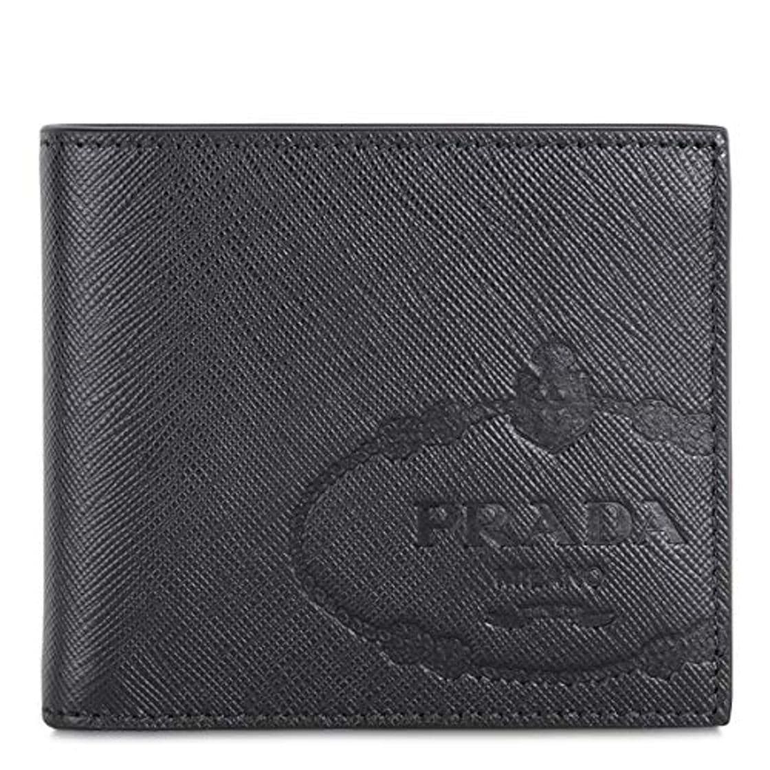 Moda Prada - Cartera para hombre de piel Hombre Negro Negro