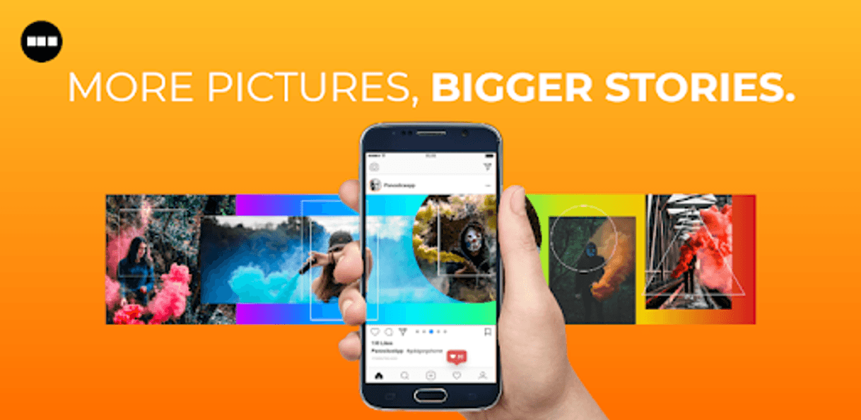 App PanoSlice: Creative Sliding Post for Instagran 