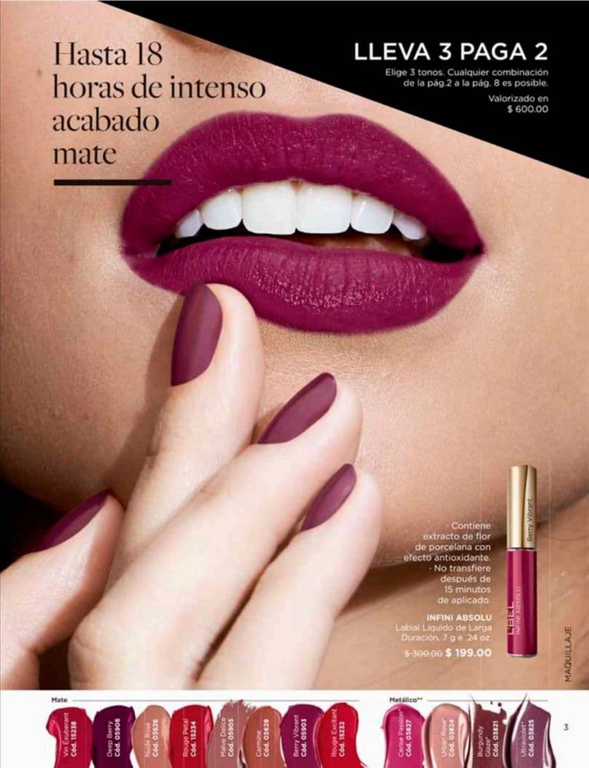 Product Labiales l'bel infini absolu