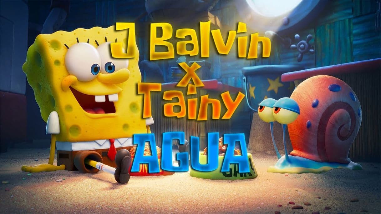 Fashion AGUA - J Balvin ft. Tainy ( Bob Esponja película) - YouTube