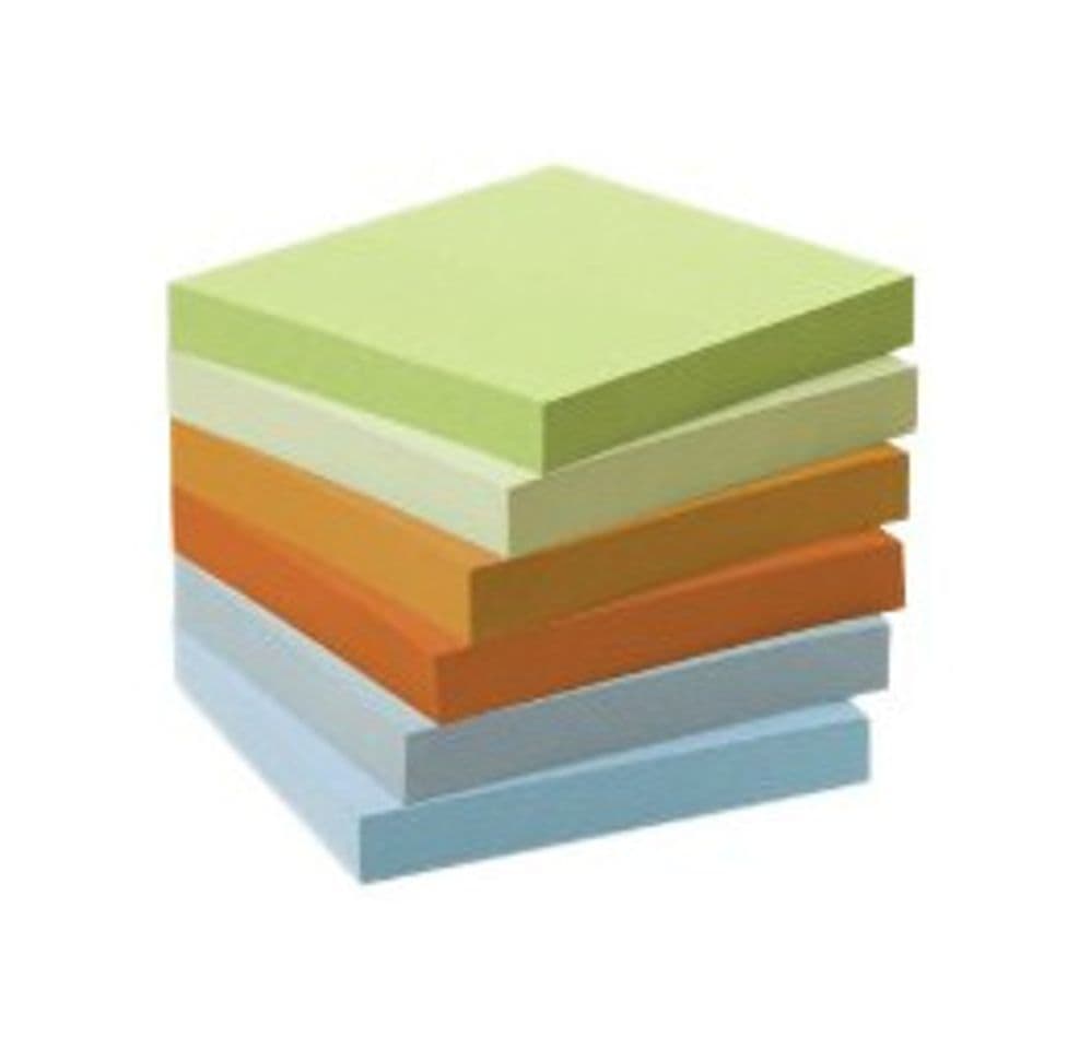 Product Post-it Recycled Notes Pastel Rainbow - Notas de papel reciclado