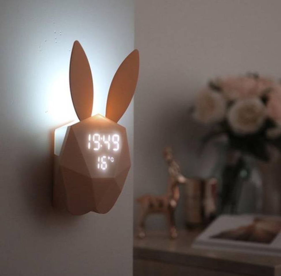 Product Rabbit voice activated led alarm clock