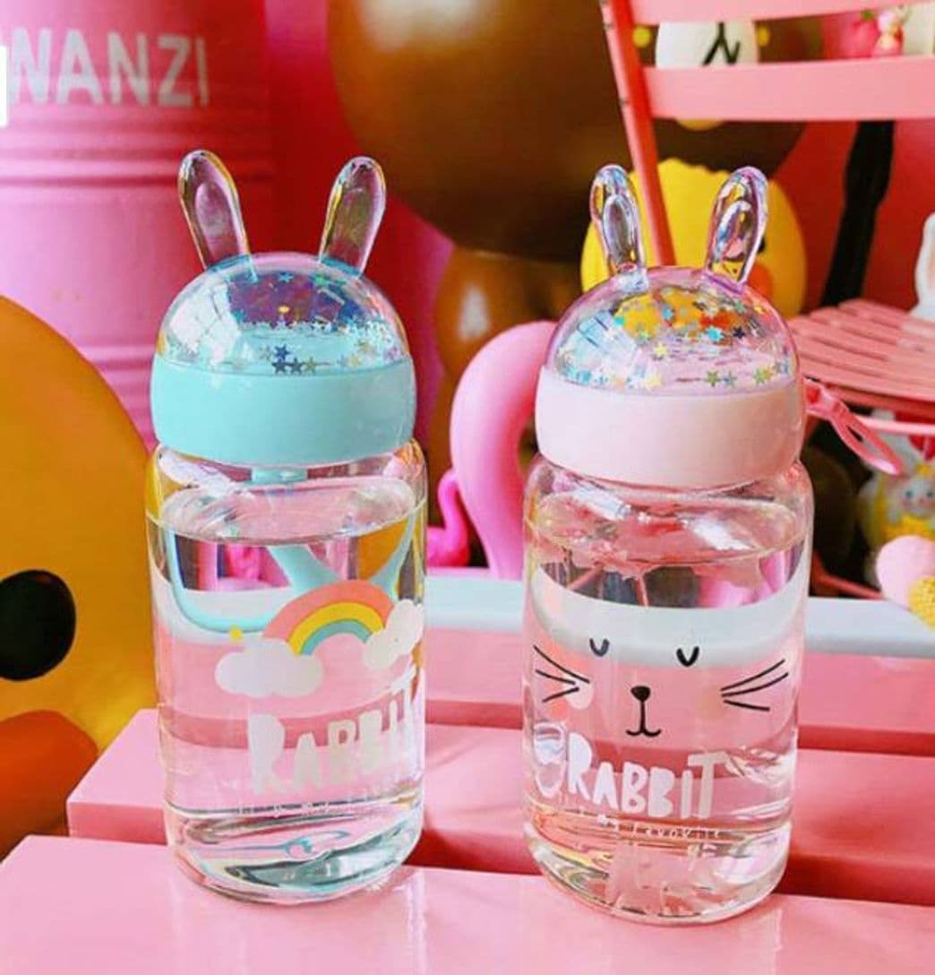 Producto Bunny Ears Glass Water Bottle