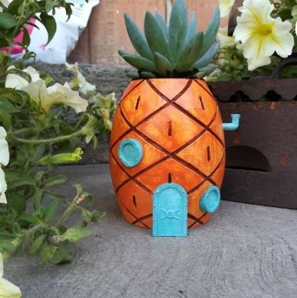 Product Spongebob Piña Plantador Suculento / Soporte de la planta de